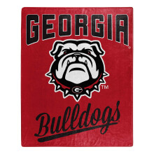Northwest NCAA Georgia Bulldogs Unisex-Erwachsene Raschel-berwurfdecke, 127 x 152 cm, Alumni