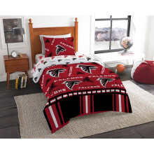 Northwest NFL Atlanta Falcons „Rotary“-Bett-in-a-Bag-Set Twin Rotary