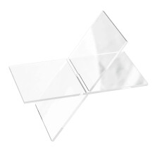 Transparenter Acryl Buchständer Stabil Für Kochbücher Und Display