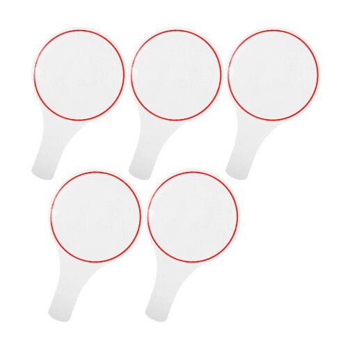 5Pièces Tableaux Effaçables Blancs En Mousse Pour Score, Usage DIY