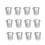 50Stk Metall Vintage Für DIY Patchwork 1