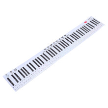 Piano Tastatur Aufkleber 1:1 Musik Lernhilfe Wasserdicht