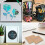 5 pvc-vinylfolien mit regenbogeneffekt, transparent 10