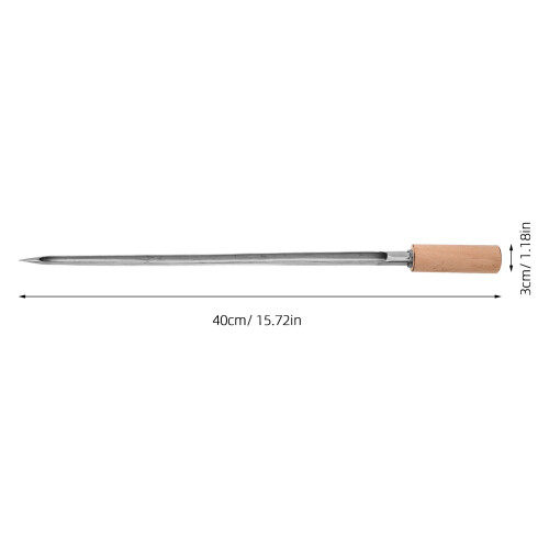 Stainless Steel Grain Sampling Tool Silver Metal Powder Sampler 1