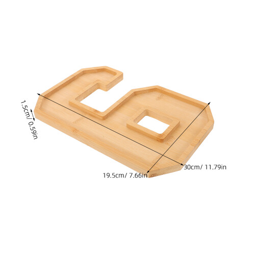 1 set befüllbare charcuterie- mit holzbrett und tray 2