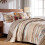 Barefoot Bungalow Phoenix Quilt S?t 3-Piece King/Cal King Tan 1