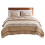 Barefoot Bungalow Phoenix Quilt S?t 3-Piece King/Cal King Tan 4