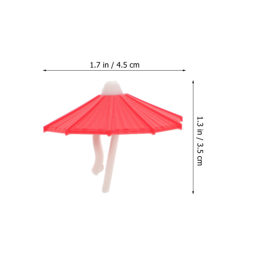 24 getränke-marker mit regenschirm-design, weinglas-anhänger 2