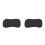 2Stk Schwarzes Schneidebrett Servierplatte 6