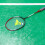 Winddichtes Badminton Badminton-Trainingsgerät Nylon Orange 3