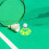 Winddichtes Badminton Badminton-Trainingsgerät Nylon Orange 5