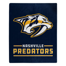 Northwest NHL Nashville Predators 50x60 Raschel Interference DesignBlanket Team Colors One Size
