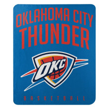 Northwest NBA Oklahoma City Thunder 50 x 60 Fleece-Lay-Up-Designdecke, Teamfarben, Einheitsgröße (1NBA031020033RET)