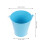6er-pack mini-eiseneimer für blumenarrangements, metalleimer 9