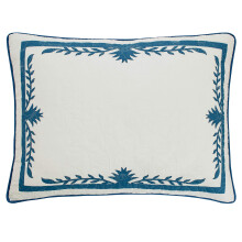 Tommy Bahama- Aloha Piρa Algodσn Azul Estαndar Sham Stylist Juego de ropa de cama (Aloha Piρa Azul Estαndar Sham)