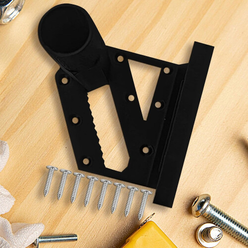 Garden Wall Organizer Wall Mounted Garden Tool Storage Rack Compact Broom Holder Space Saving Easy Installation 1