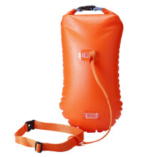 schwimm-float ultraleichter sicherheits-beutel orange
