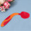 kids training tableware set with easy grip spoon fork for toddlers red 9