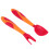 kids training tableware set with easy grip spoon fork for toddlers red 4