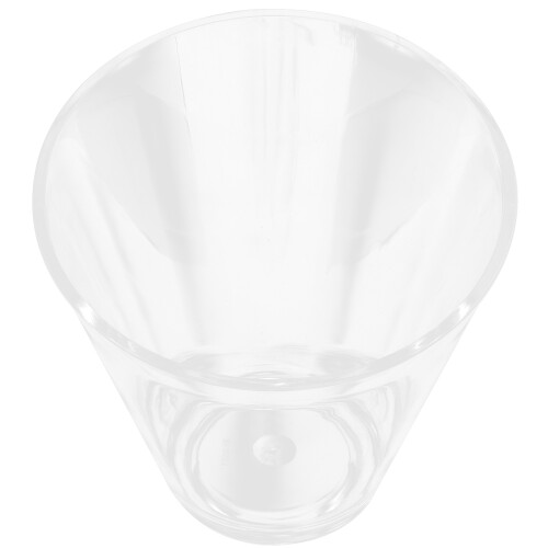 schräg-salatschüssel klar 19 cm für dessert gemüse