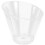 schräg-salatschüssel klar 19 cm für dessert gemüse 6