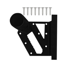 Wall Mounted Tool Organizer | Garden Tool Storage Rack For Broom, Rake And Shovels | Space Saving Garage Wall Mount