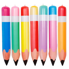 7-teilige PVC-Bleistift- für Klassenzimmer-Party, aufblasbar