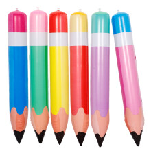 6 aufblasbare stift-props, groß, für schulanfang