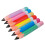 6 aufblasbare stift-props, groß, für schulanfang 11