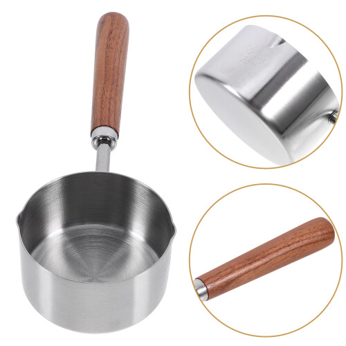 hundefutter-hobelmaß mit holzgriff und -messbecher 2