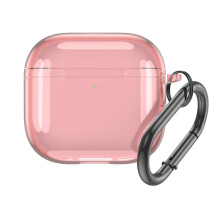 Case TPU Pink K1F4 Compatible With AirPods 4 Slim Protective Cover