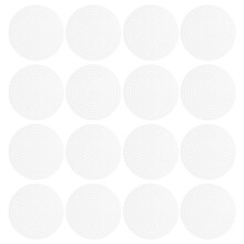 20 kunststoff-canvas-blätter, rund, zum , häkeln, basteln