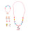 1 set kinderperlen-schmuck für , ohrringe halskette 1