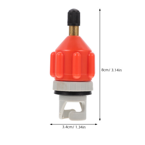 1Set Kayak Luchtadapter Hard Plastic Rubber Voor Sup & Boot 1