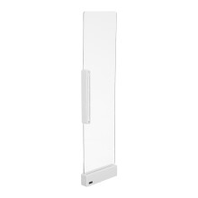 led-leuchtendes memo-board für monitor mit schreibblock