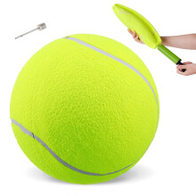 9,5-zoll-tennisball für große haustiere, outdoor, sport, strand