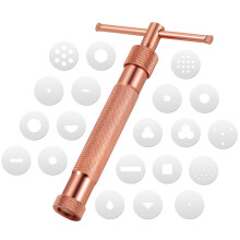 aluminium formwerkzeug set für polymer ton nudeln roségold