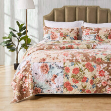 Greenland Home Fashions Briar Aito Patchwork peitto- ja tyynyvarsisetti, 3-osainen koko/Queen