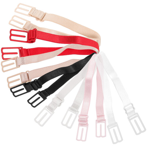 Bra Strap Clips 7pcs Elastic Adjustable Non- Holder Conceal Straps