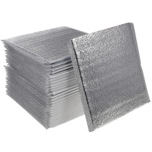 50 stuks aluminiumfolie isolatiezak 20x20 cm voor voedselbewaring