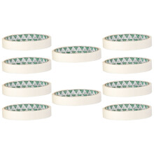 10Stk Atmungsaktives DIY Abdeckband Weiß Für Kunst Und Handwerk