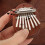 kalimba 8 toetsen met , mini duimpiano 8