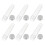 20pcs Plastic Test Tubes With Screw Caps 40ml 3