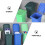 -pack mini- für schreibtisch, büro-müllbehälter 7