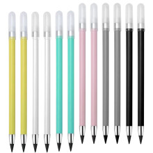 12 everlasting potloden, inktloos, lichtgewicht schrijfpotloden