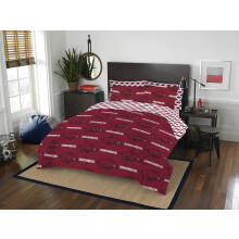 Northwest NCAA Arkansas Razorbacks Unisex-Erwachsene-Bett-in-a-Bag-Set, komplett drehbar