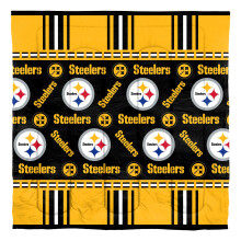 Northwest NFL Pittsburgh Steelers Unisex-Erwachsene Bett-in-a-Bag-Set Queen Rotary