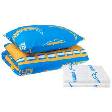 Northwest NFL Los Angeles Chargers „Rotary“-Bett-in-a-Bag-Set Twin Rotary