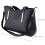 2 damen ledertasche schultertasche mit top-handle, 2