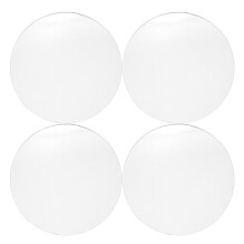 4Stk Acryl Runde Spiegel 14Cm Bastelplatten Für Diy
